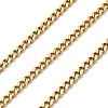316L Surgical Stainless Steel Curb Chains CHS-H115-01C-G-1