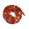 Natural Banded Agate Beads Strands G-P553-G09-02-3