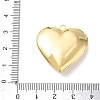 Valentine's Day Brass Locket Pendants KK-L268-022G-02-2