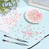 300Pcs Plastic Beads KY-PA0001-24-4