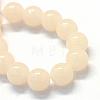 Baking Painted Imitation Jade Glass Round Bead Strands DGLA-Q021-10mm-41-2