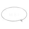 Non-Tarnish Textured Simple Thin Bangle for Girl Women BJEW-N013-005-2