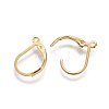 304 Stainless Steel Leverback Earring Findings LS-X-STAS-L221-09G-2