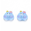 Translucent Resin Cabochons CRES-N030-021-3