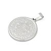 304 Stainless Steel Pendants LS-STAS-A053-24C-P-2
