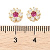 Brass Micro Pave Cubic Zirconia Beads KK-U056-16G-02-3