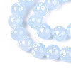 Baking Paint Glass Beads Strands DGLA-N015-10mm-06-3