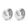 Tarnish Resistant 304 Stainless Steel Teardrop Huggie Hoop Earrings for Women EJEW-C096-09P-1