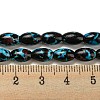 Spray Painted Synthetic Turquoise Beads Strands G-E617-B07-01B-5