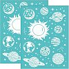 Self-Adhesive Silk Screen Printing Stencil DIY-WH0337-037-1