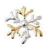 Two Tone 304 Stainless Steel Big Pendants STAS-B120-01GP-01-1