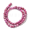 Natural Dyed Jade Beads Strands G-M402-C02-01-4