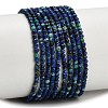 Natural Chrysocolla and Lapis Lazuli Beads Strands GG-CBA77FB-B05-2mm-2