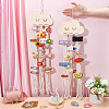 Cloud Wooden Hairpin Hair Clip Hanging Holder Storage Organizer WH-WG78846-01-3