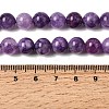 Natural White Jade Beads Strands G-H348-8mm-05-5