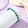 Natural Apatite & Synthetic Hematite Non-magnetic Beaded Stretch Bracelets for Women BJEW-JB13940-02-2