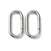 304 Stainless Steel Spring Gate Clasps STAS-A193-01P-1