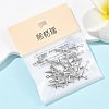SHEGRACE Brass Lightning Bolt Charms XGR0168P-106P-6