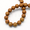 Natural Tigerskin Jasper Round Beads Strands X-G-S166-6mm-2