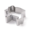 Non-Tarnish 430 Stainless Steel Cookie Cutters MUSI-PW0002-023F-3