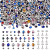 515Pcs 23 Styles Iron & Brass Garment Rivets DIY-PH0036-70-1