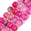 Natural Agate Beads Strands G-T131-82B-08-2