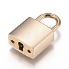 Rectangle Alloy Padlock Mini Lock with Key PALLOY-H191-02G-5