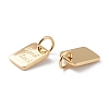 Brass Charms X-KK-A149-09G-3