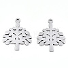 Non-Tarnish 201 Stainless Steel Pendants STAS-S081-022-1