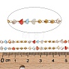 304 Stainless Steel Handmade Beaded Chains CHS-P022-02G-03-3