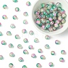 100Pcs Crackle Glass Beads CCG-YW0001-19B-04-1