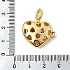 Brass Micro Pave Clear Cubic Zirconia Locket Pendants KK-H267-028A-03-3