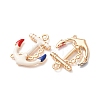 Alloy Enamel Pendants AL-CBA1DE9-02G-2