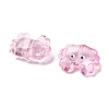 Transparent Glass Enamel Beads LAMP-V001-08-3
