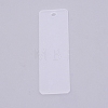 Transparent Acrylic Big Pendants TACR-WH0001-38A-1