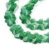Opaque Glass Beads Strands GLAA-N073-01D-3