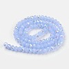 Electroplate Glass Beads Strands X-EGLA-A034-J2mm-L03-2