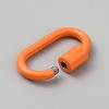 Baking Paint Alloy Screw Locking Carabiners FIND-WH0366-078D-2