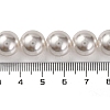 Baking Paint Pearlized Glass Pearl Round Bead Strands X-PEAR-H019-02E-04-5