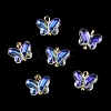Alloy Glass Pendants GLAA-P080-01G-05-1