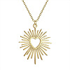 304 Stainless Steel Laser Cut Pendant Necklaces FS-WGA4904-23-1