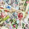 100Pcs 50 Styles Scrapbook Paper Pads PW-WG04113-01-2