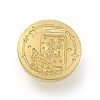 Wax Seal Brass Stamp Head AJEW-G056-02D-2