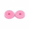 Handmade Polymer Clay Beads Strands CLAY-R089-8mm-T012-3