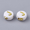 Plating Acrylic Beads X-PACR-R242-01J-2