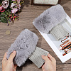 Acrylic Fiber Woolen Yarn Socks Leg Cover AJEW-WH20018-149C-3