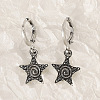 Alloy Enamel Hoop Earrings FS-WGBA760-05-1
