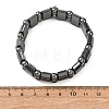 Valentine Day Gifts for Husband Stretchy Magnetic Synthetic Hematite Bracelet IMB005-3