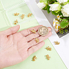 10Pcs 304 Stainless Steel Charms STAS-BBC0010-84-3