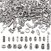 200Pcs 20 Styles Tibetan Style Alloy Beads FIND-PH0038-60-1